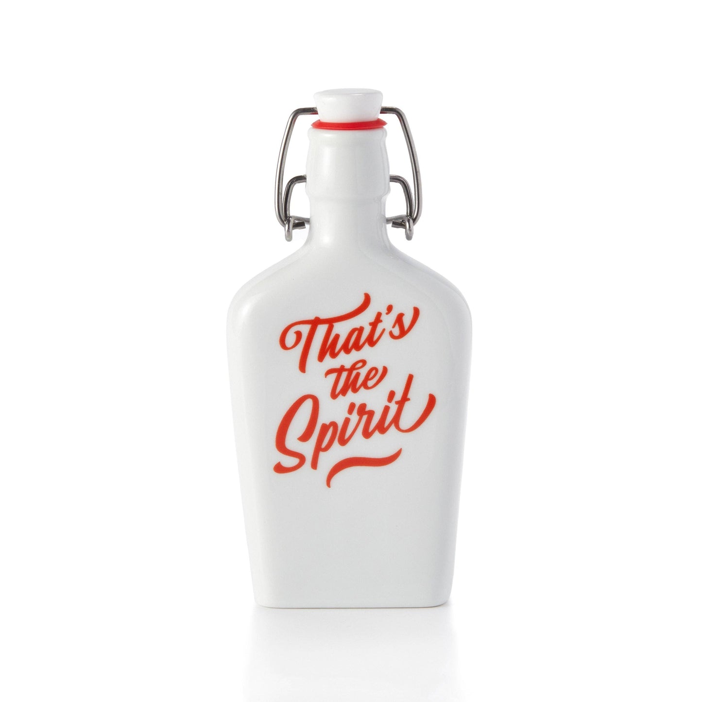 Brass Monkey That's The Spirit Porcelain Flask