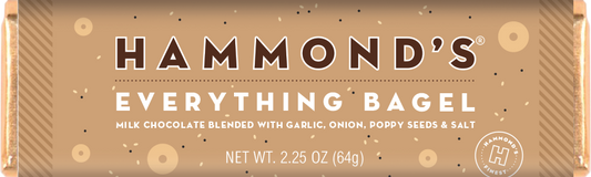 Everything Bagel Milk Chocolate Bar 2.25oz **NEW**