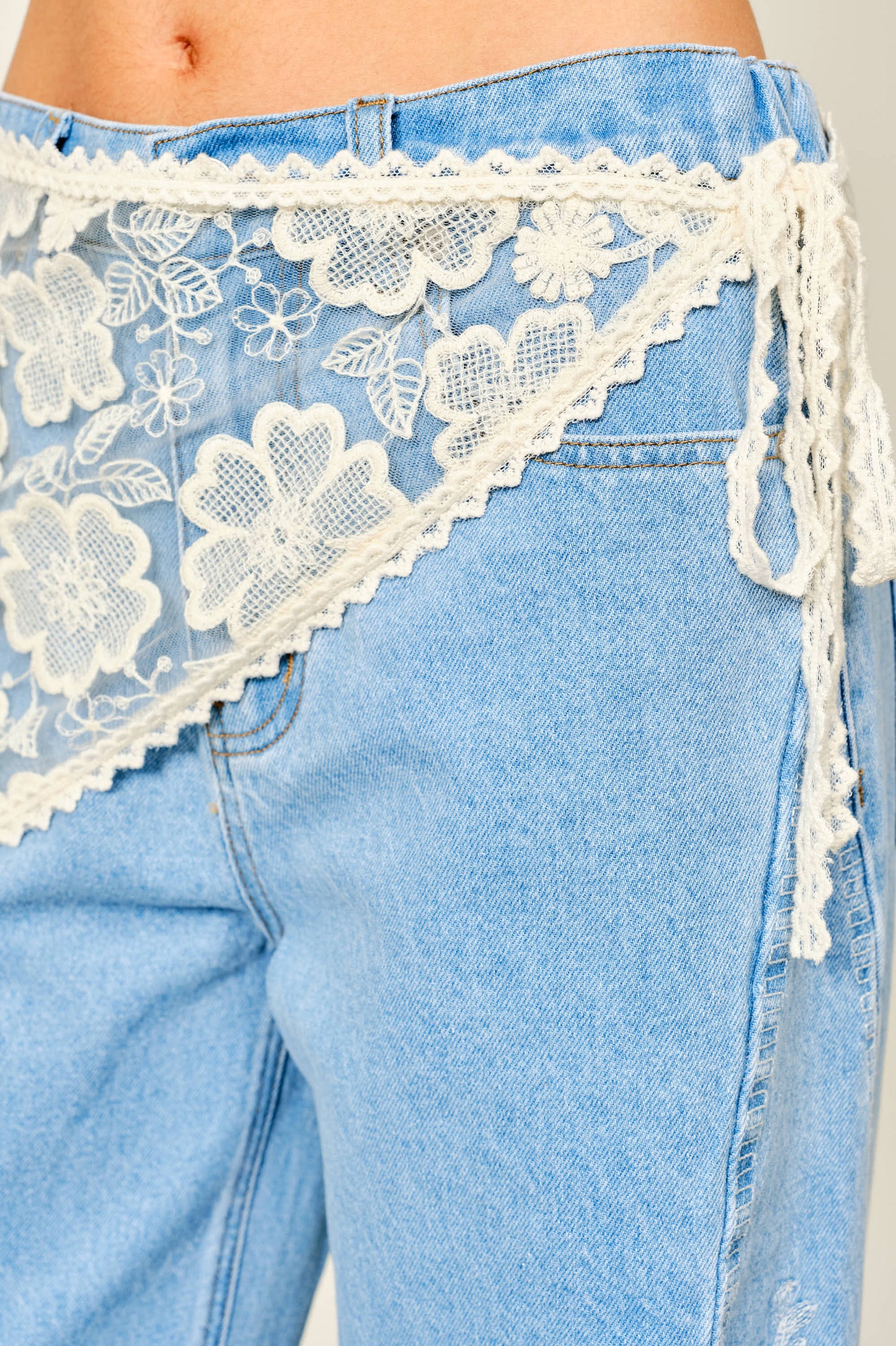 LACE WRAP SKIRT/SCARF