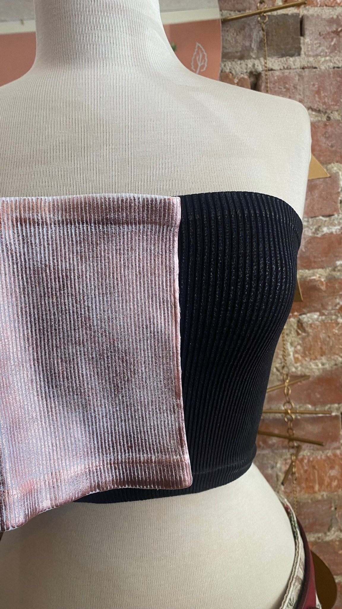 Amelia Foil Bandeau - Tsuru