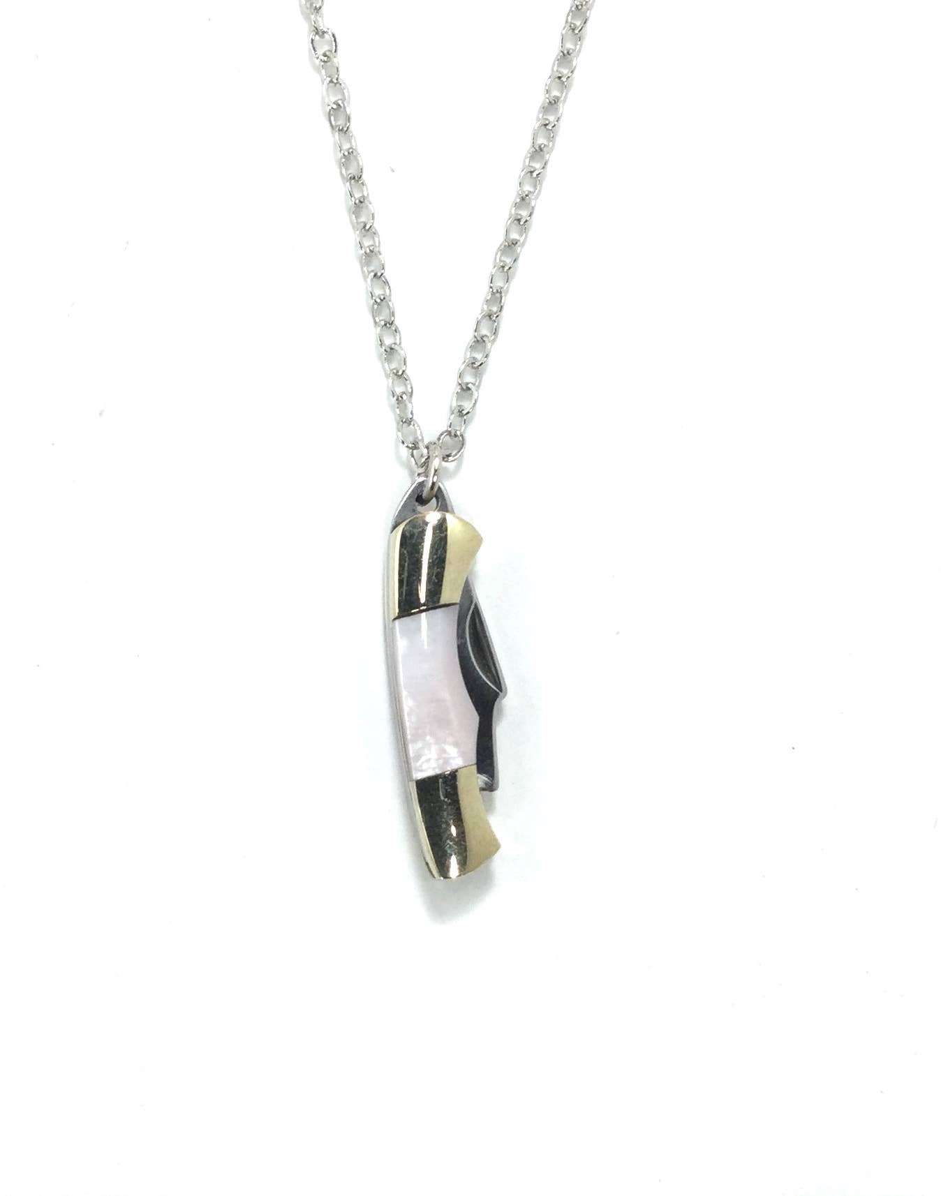 Pocket Knife Necklace