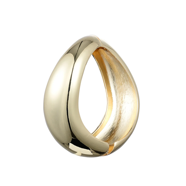 Editorial Hinge Bracelets 14K Gold PVD- Recycled 