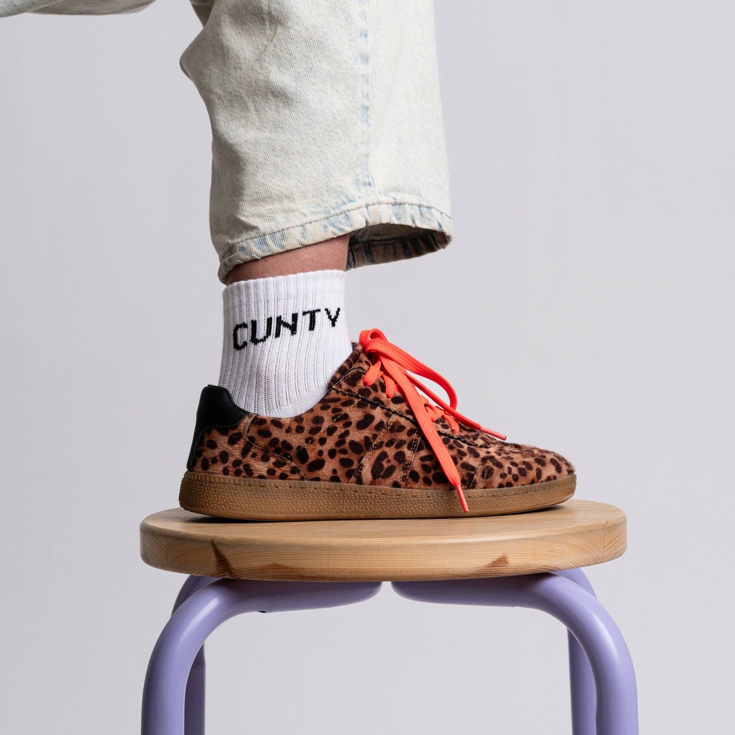 Cunty Socks: White