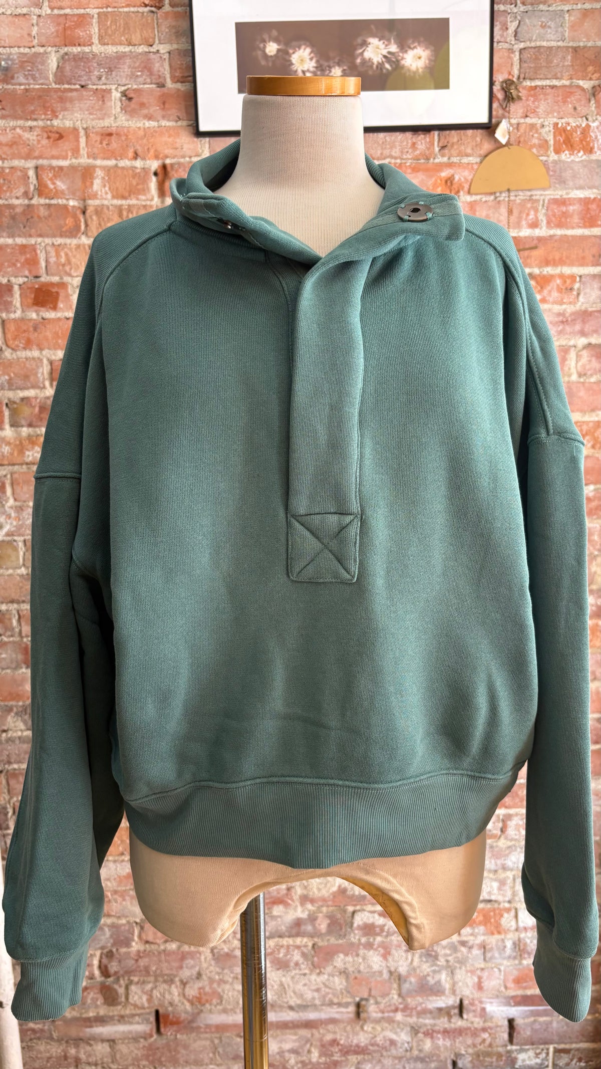 Timeless Pullover in Aqua