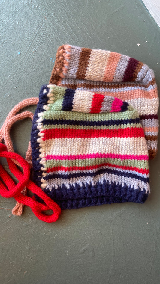 Evie Multistripe Bonnet