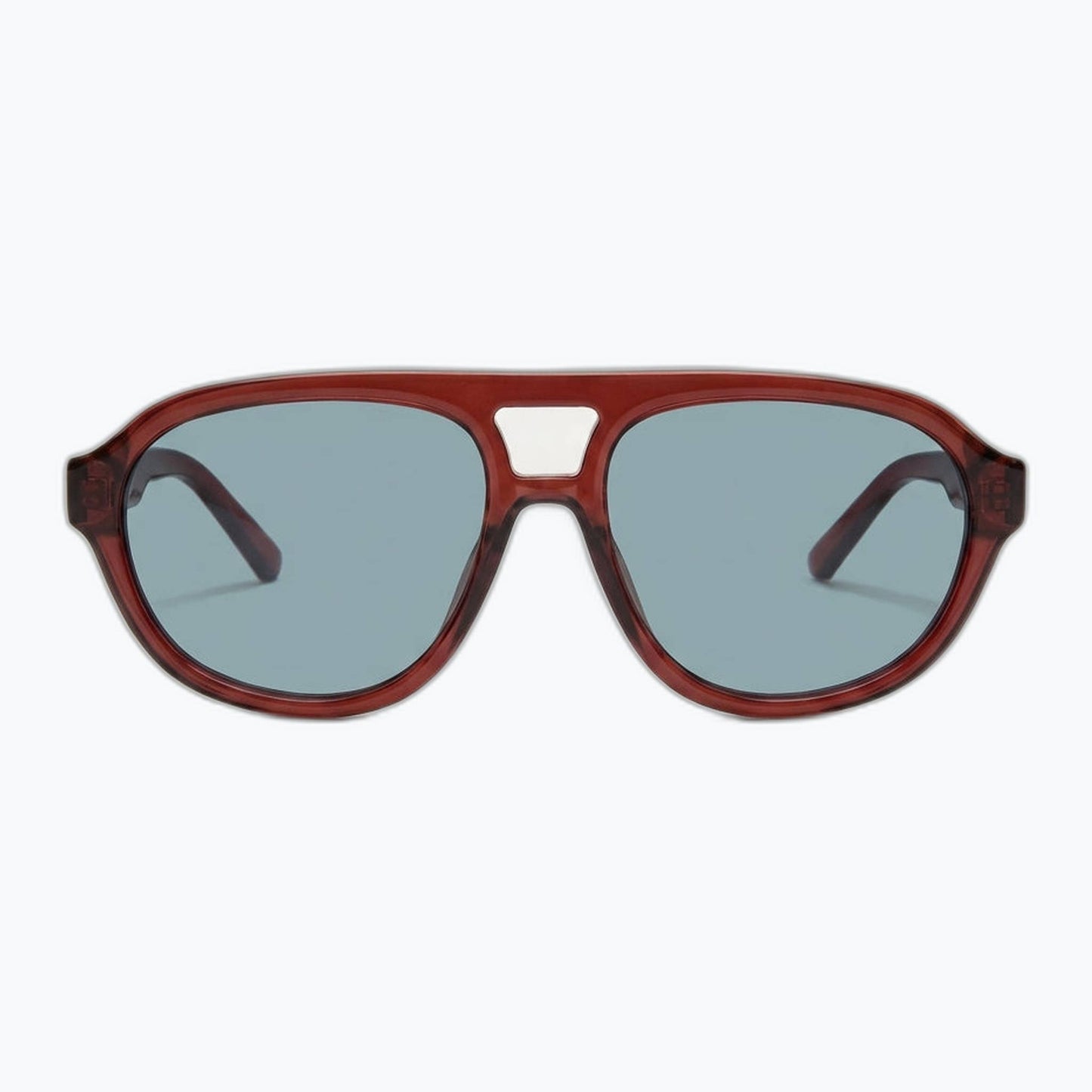 Horizon - Retro Polarized Aviator Sunglasses for Women & Men in grey, rose red, or green