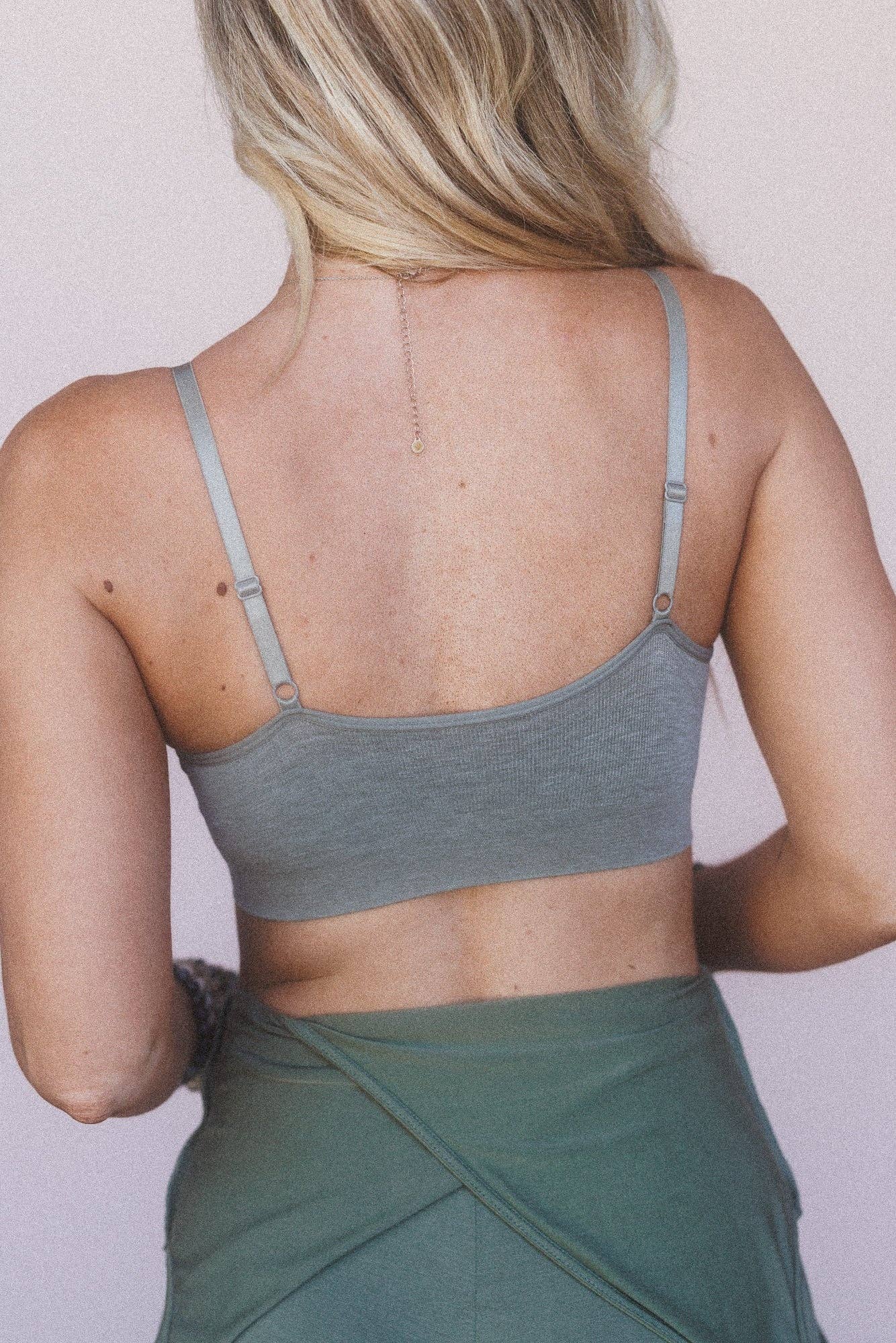 Sweet Muse Bralette - Olive