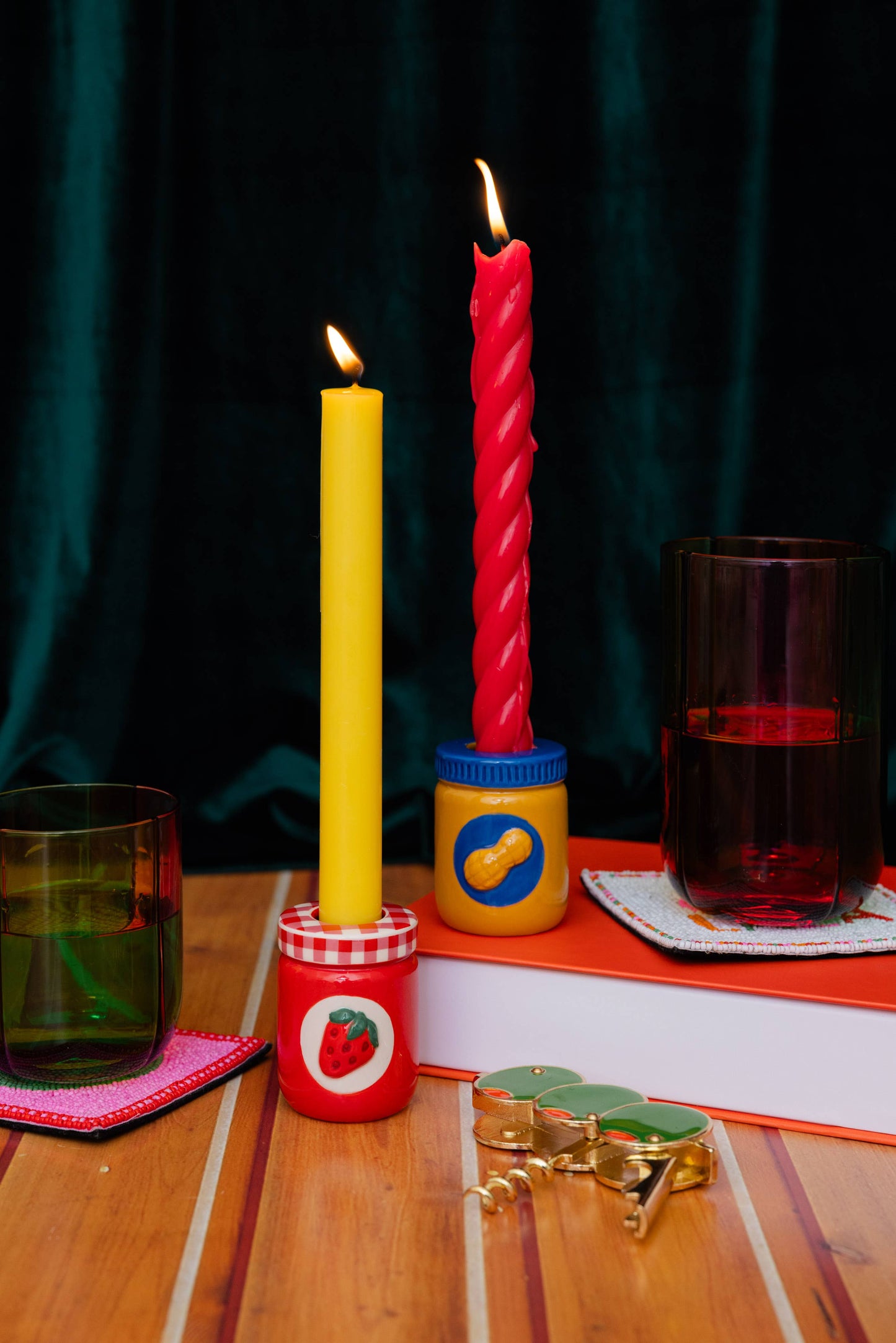 Votive Holder Set, PB&J