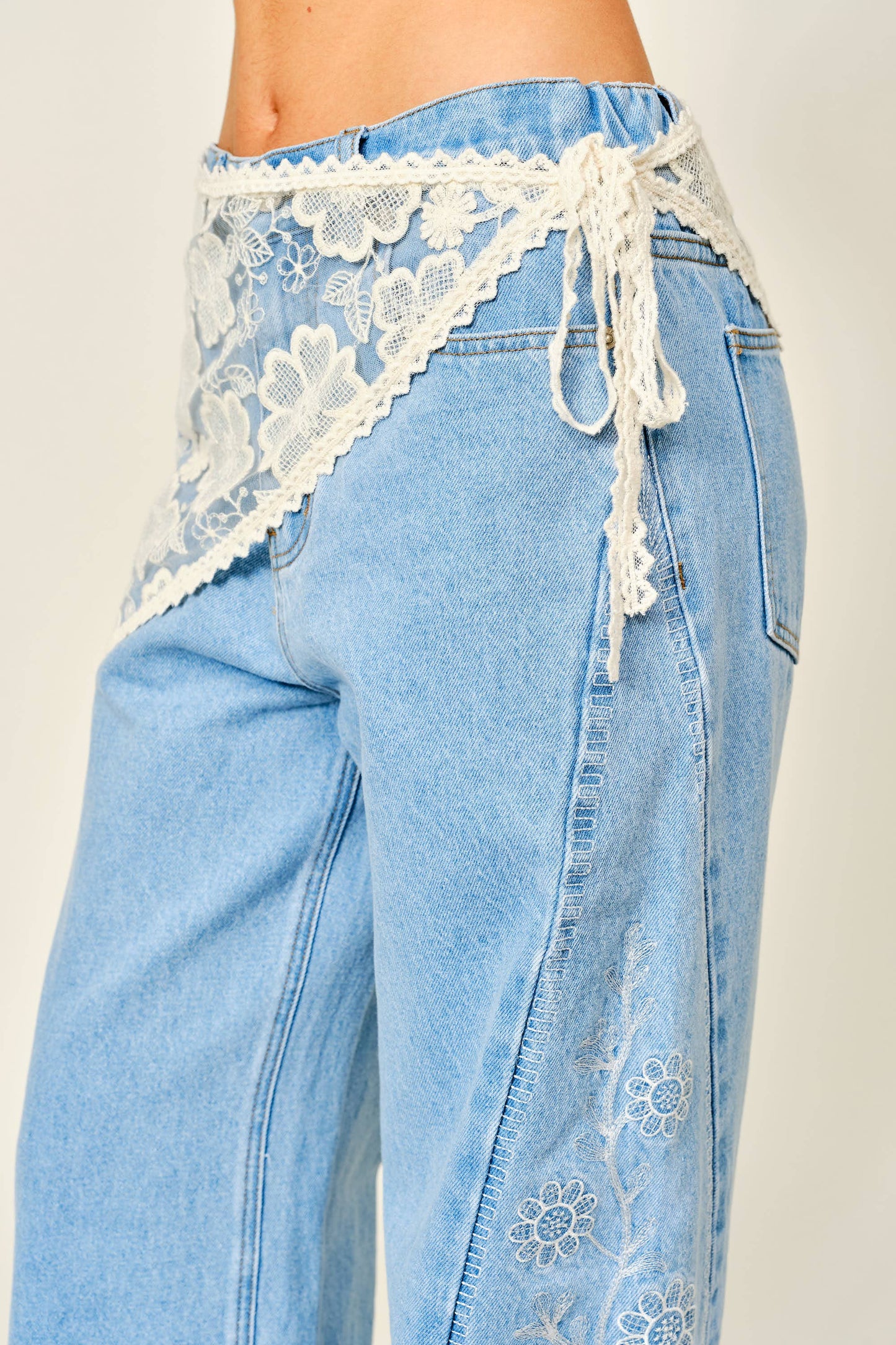 LACE WRAP SKIRT/SCARF