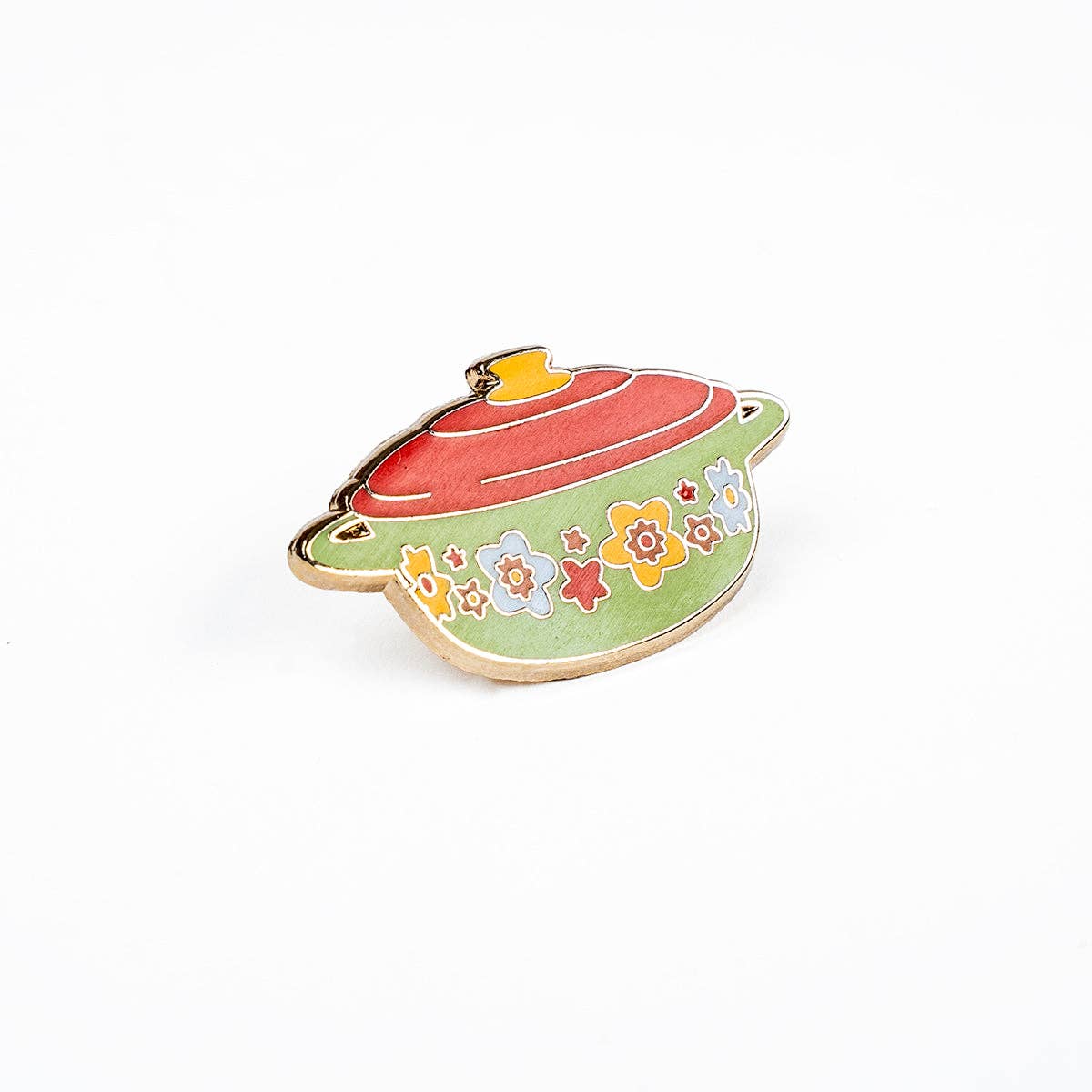 Hot Dish Enamel Pin