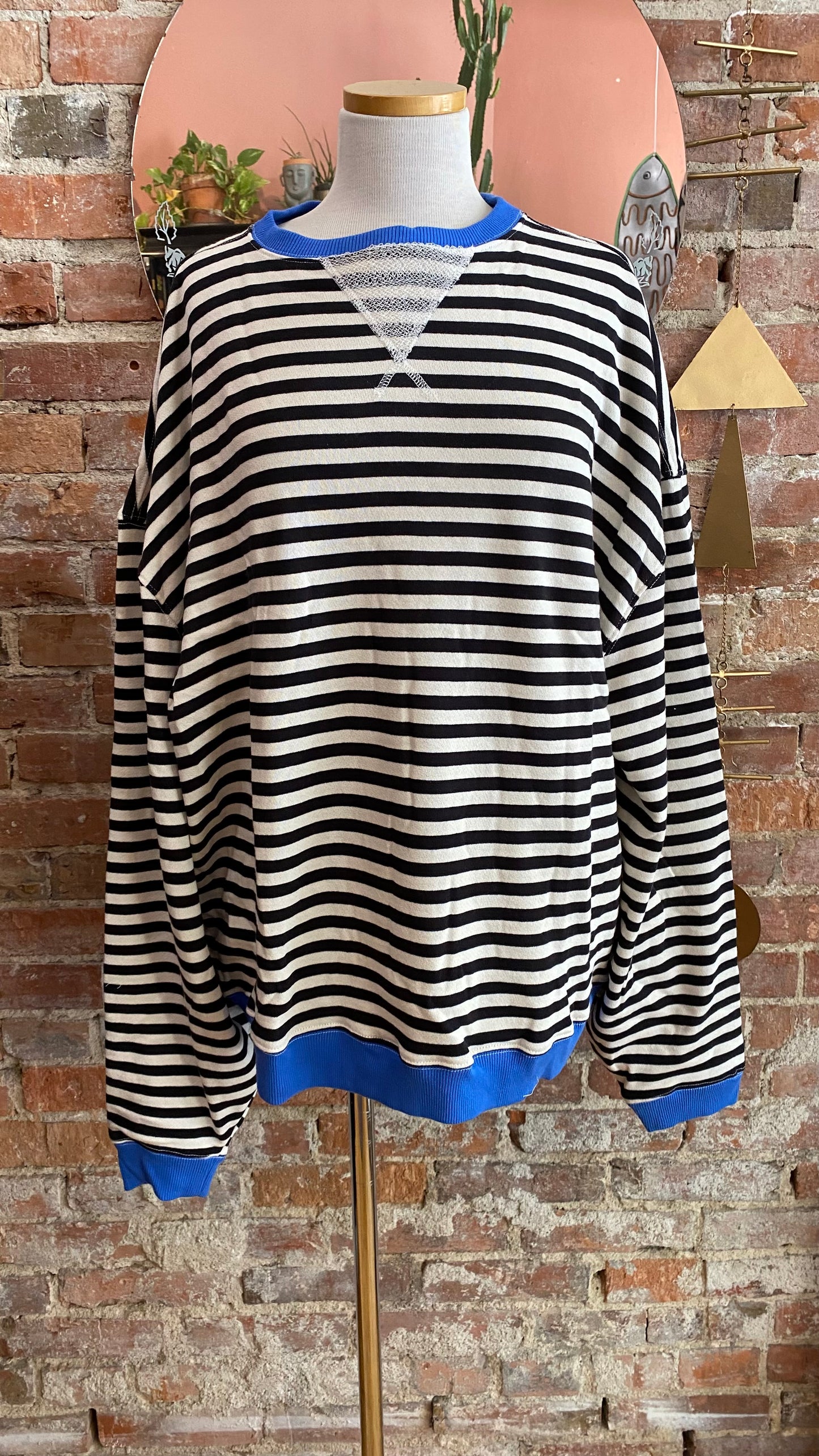 Classic Striped Crew