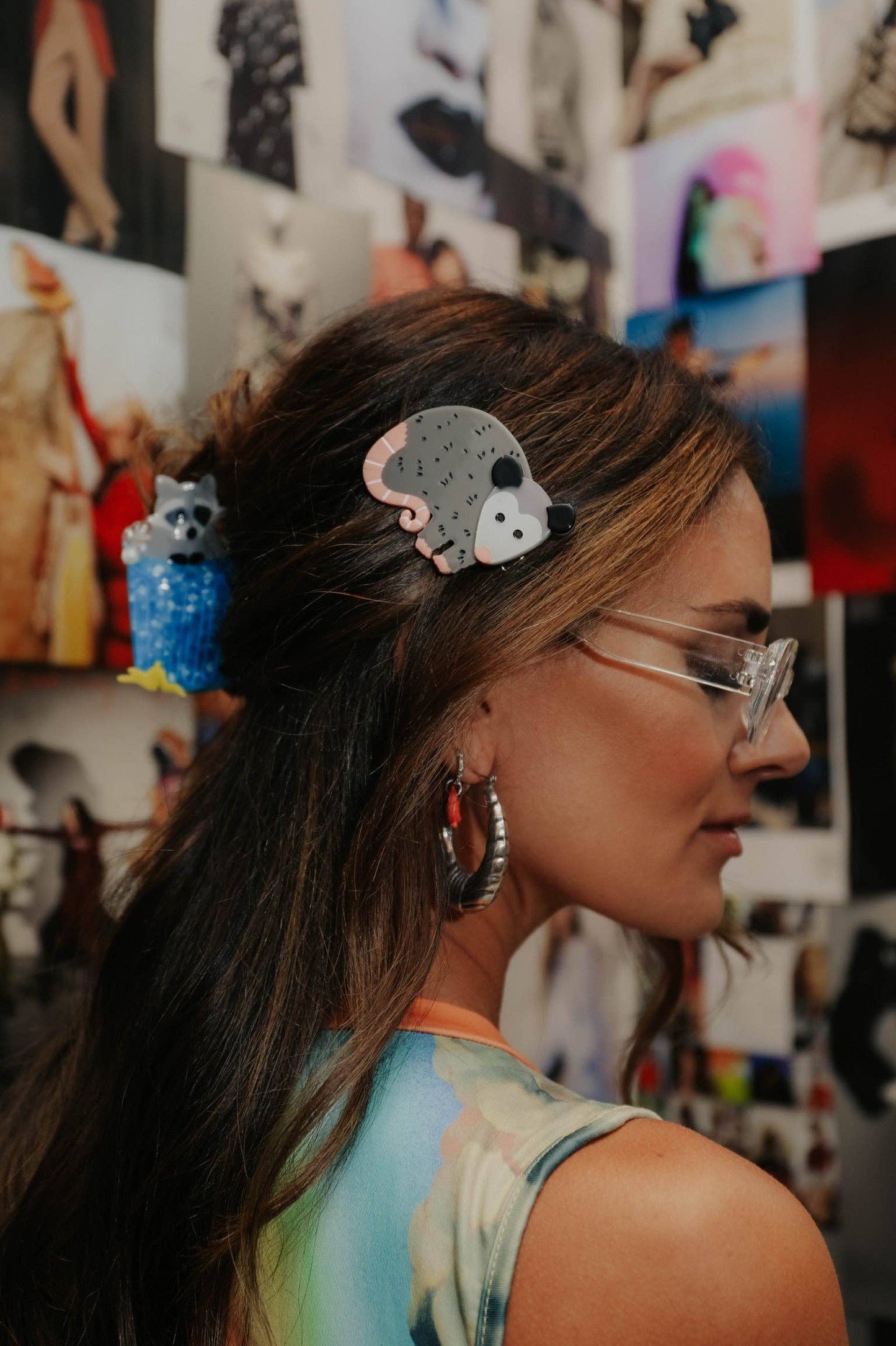 Possum Family Hair Clip Set: Perfect