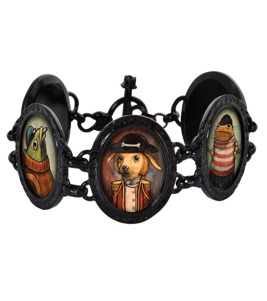 Ship's Crew Victorian Oval 5 Link Bracelet