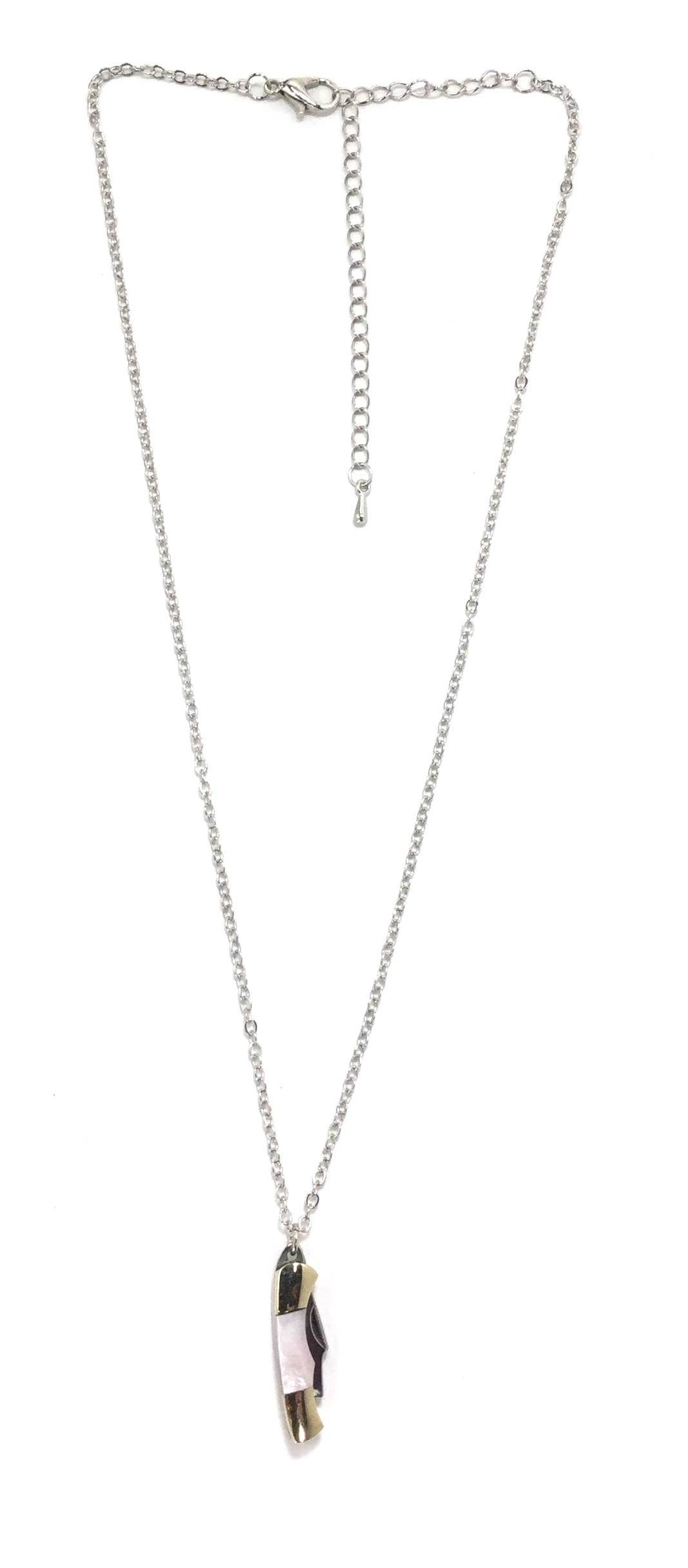 Pocket Knife Necklace