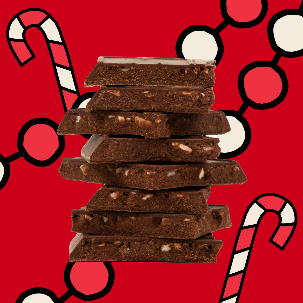 Holiday - Candy Cane Truffle Bar