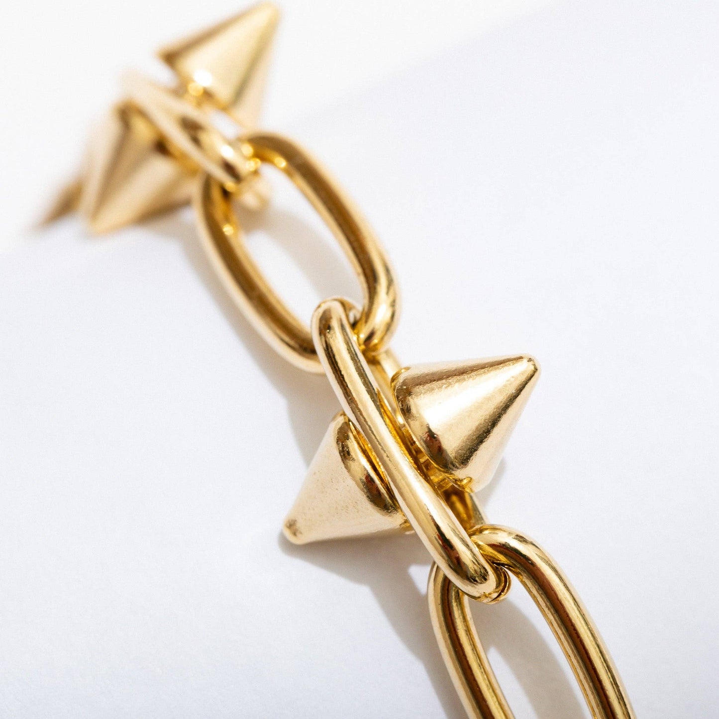 Toom Spike Chain Bracelet - 14K Gold or Sterling Silver Plate