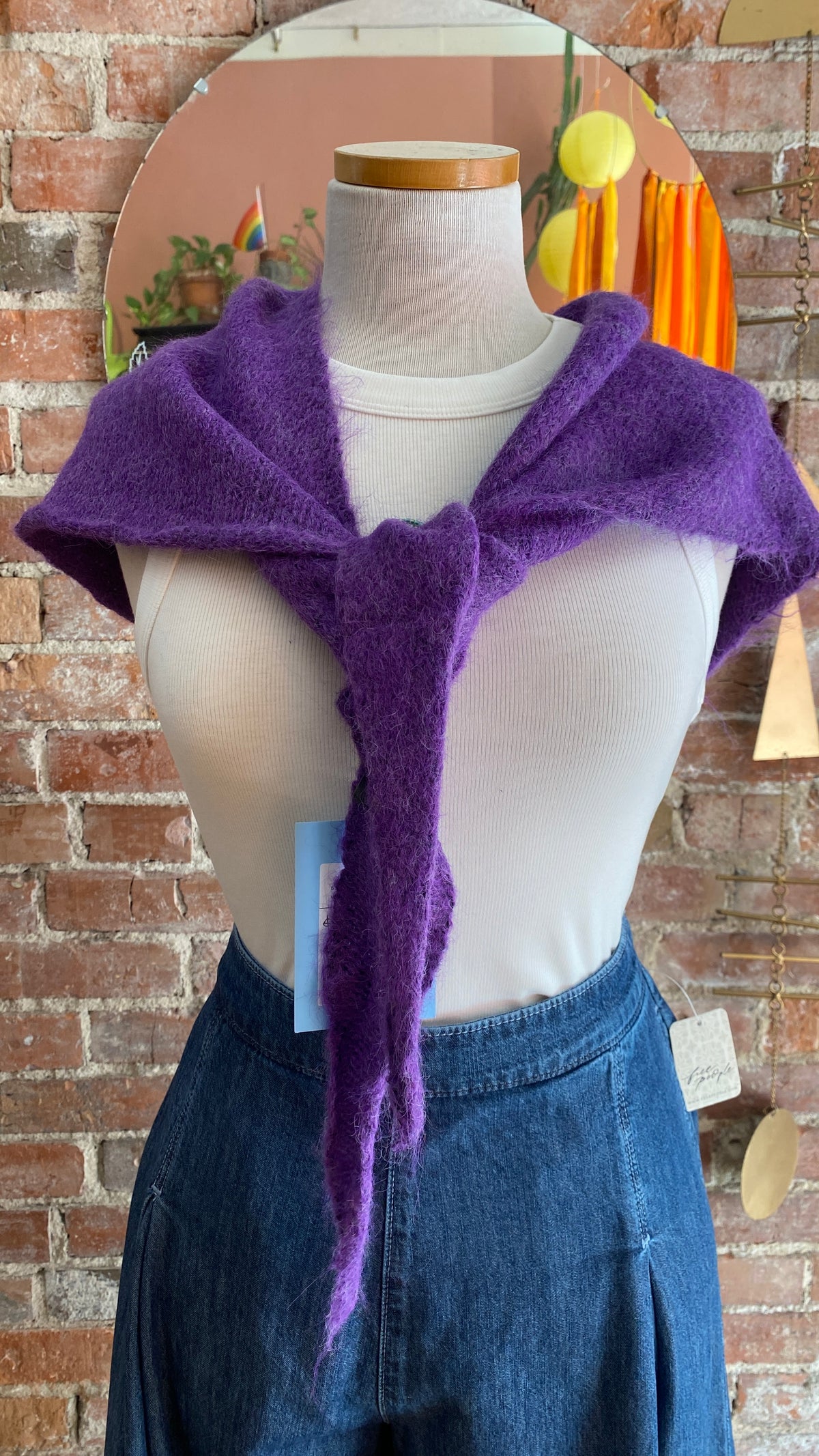 Color Pop Triangle Scarf