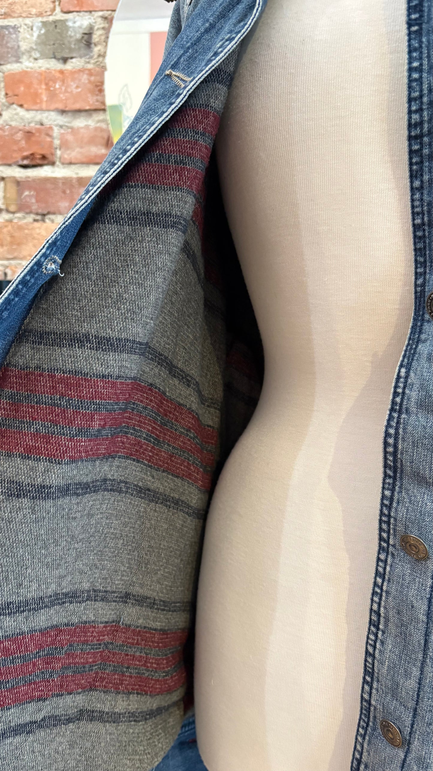 Sweet Time Denim Barn Coat