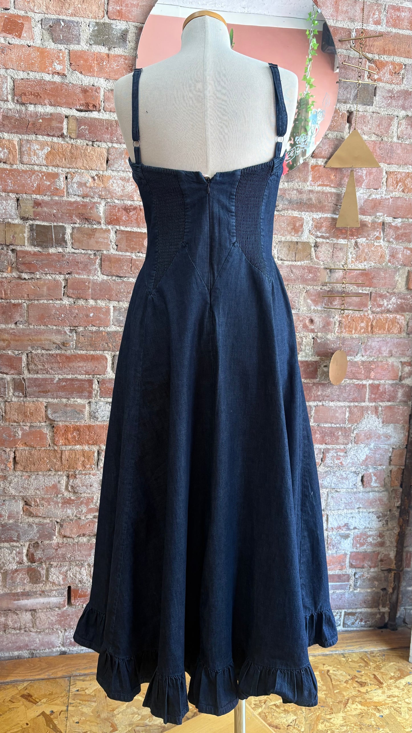 Another Season Midi in Rinse Wash