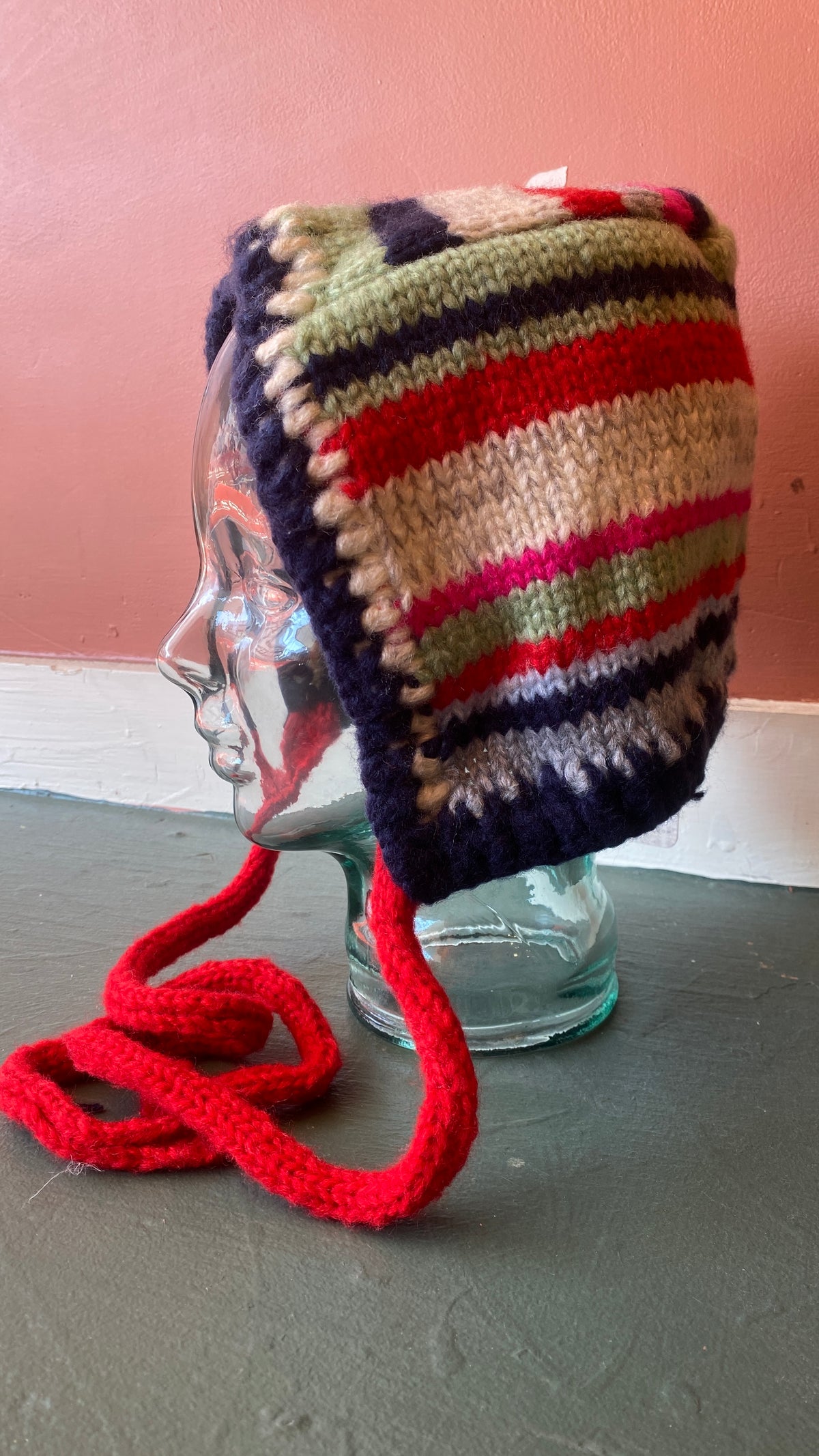 Evie Multistripe Bonnet