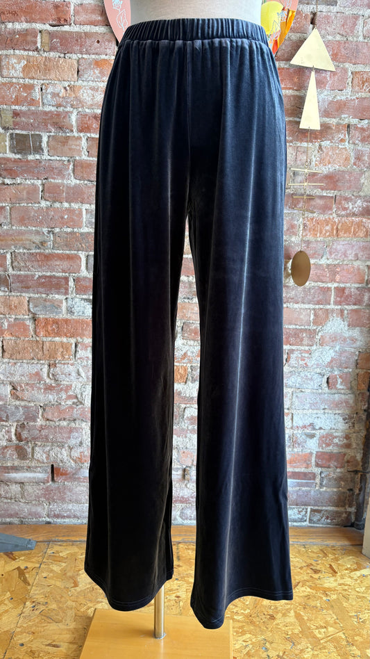 Blue Velvet Trousers