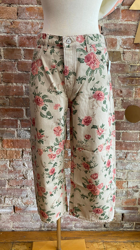 Deep Trance Printed Denim