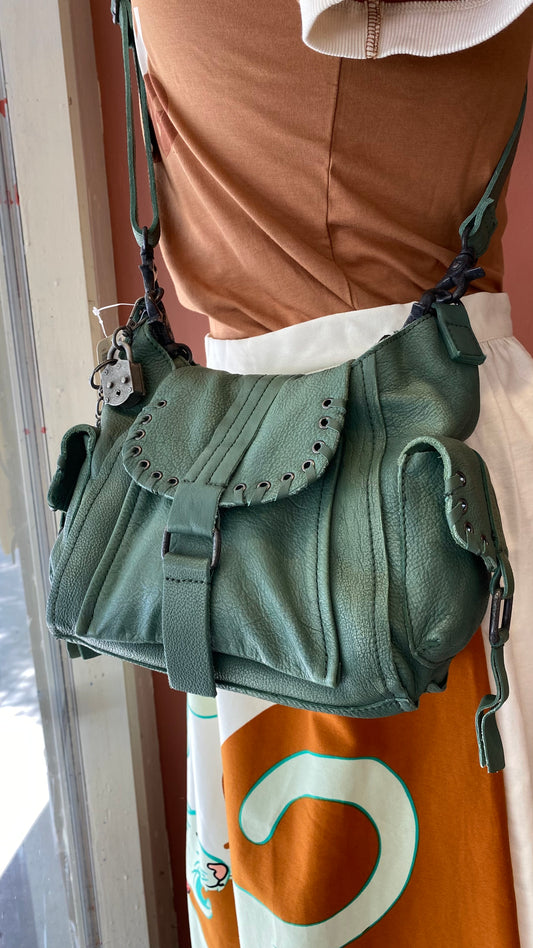 Baby Leigh Bag in secret sage