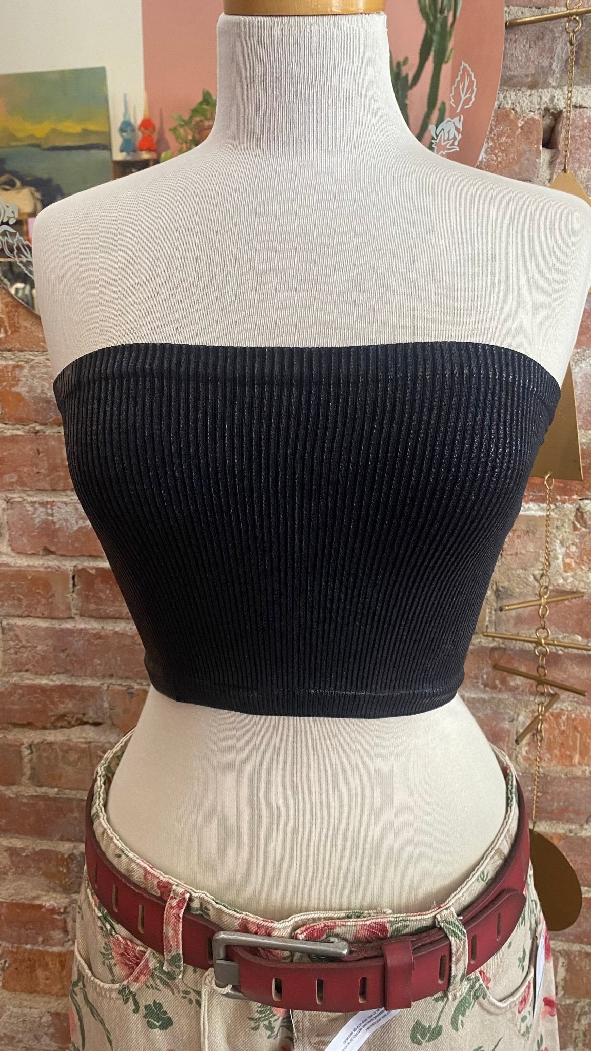 Amelia Foil Bandeau - Tsuru