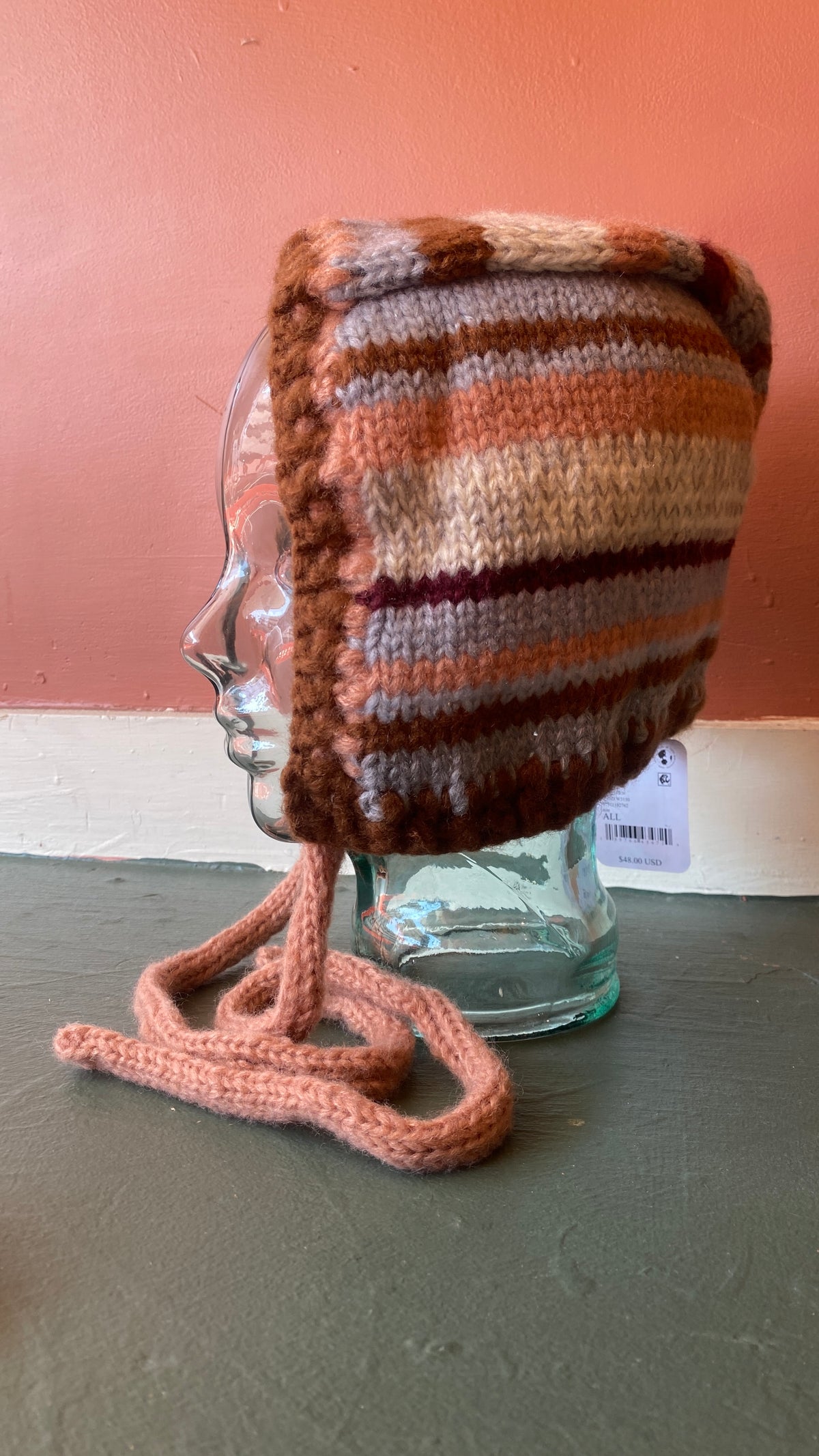 Evie Multistripe Bonnet