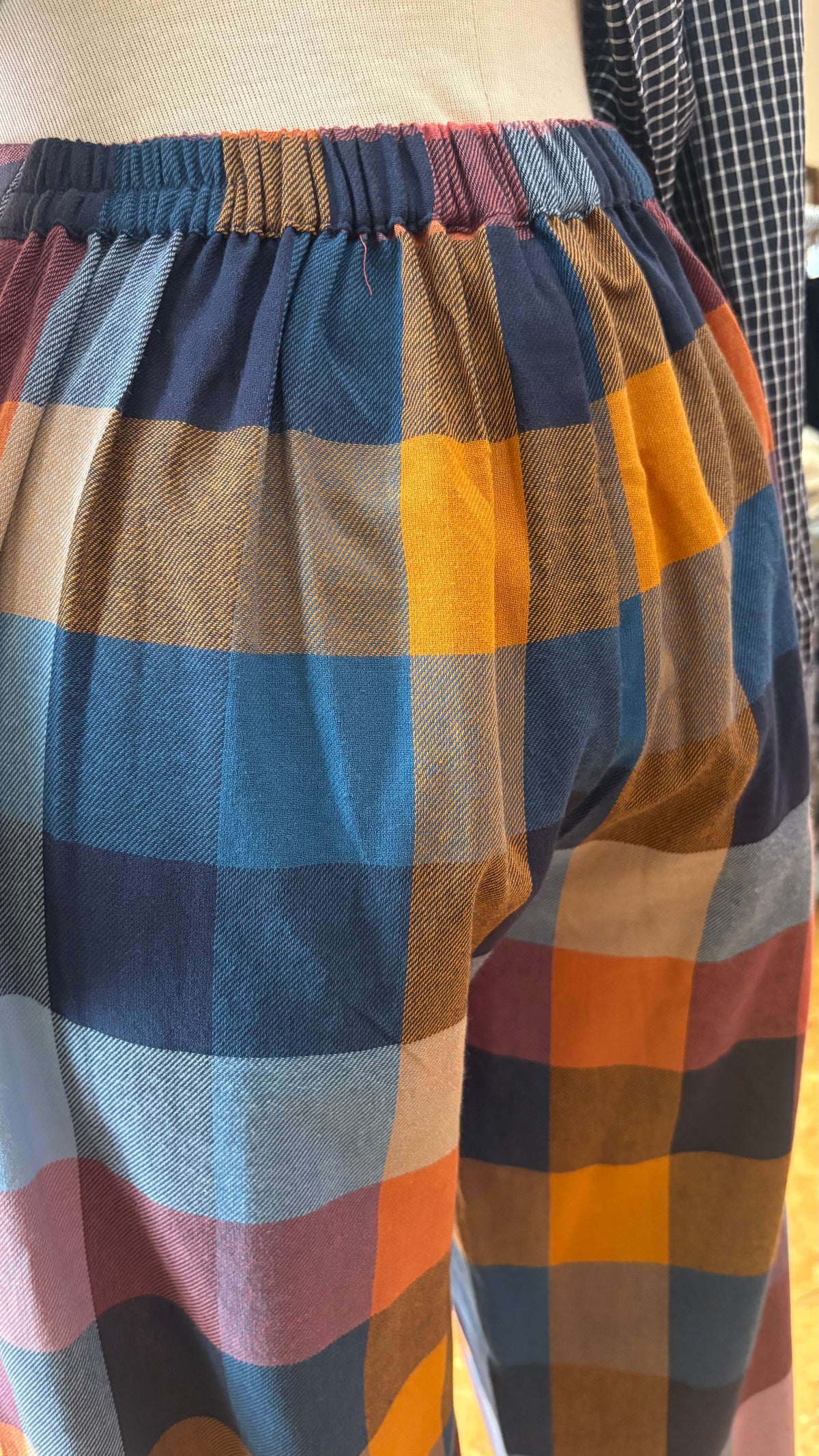 Multi Plaid Pants
