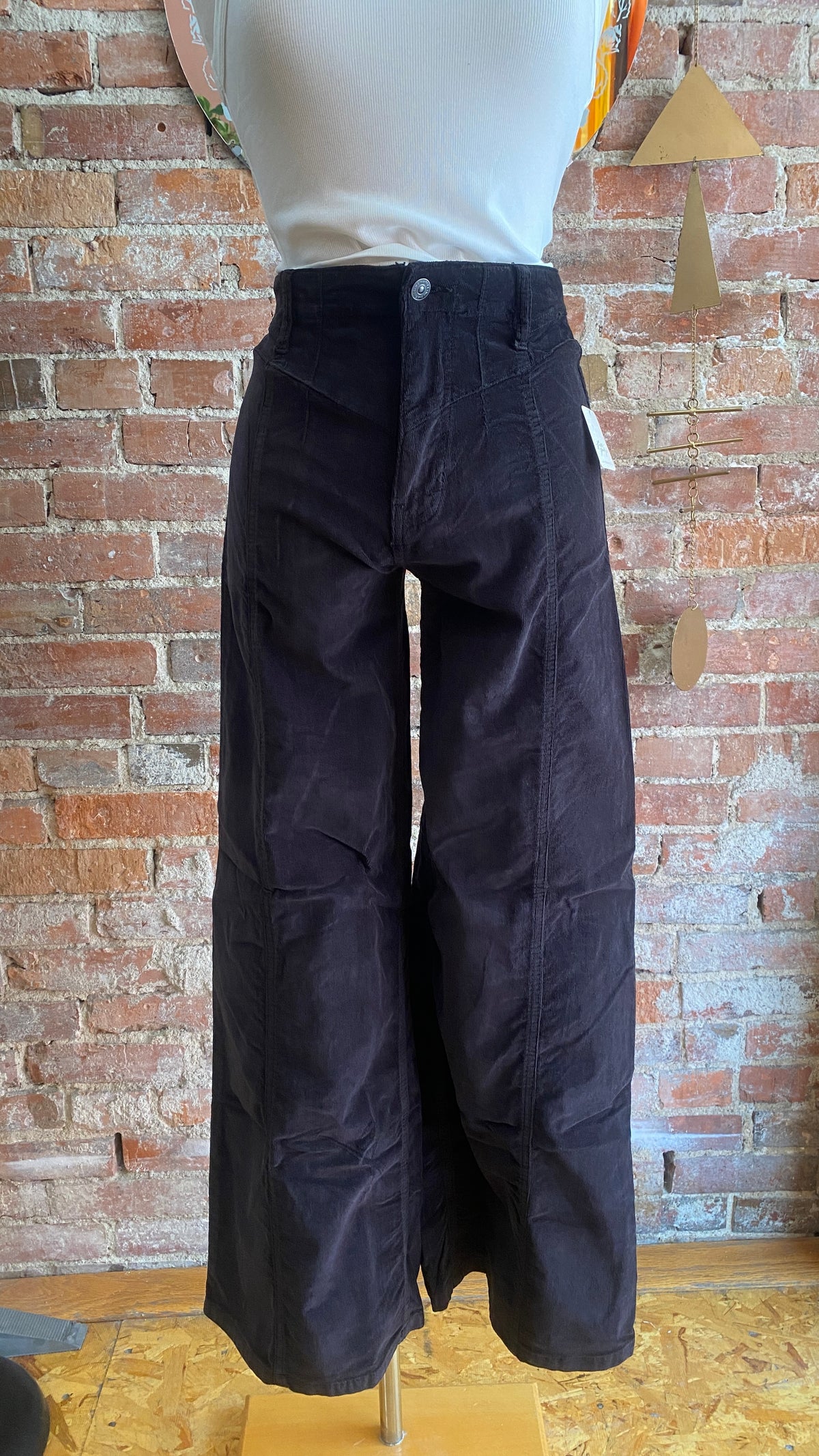 Libre Cord Wide Leg in Tap Shoe
