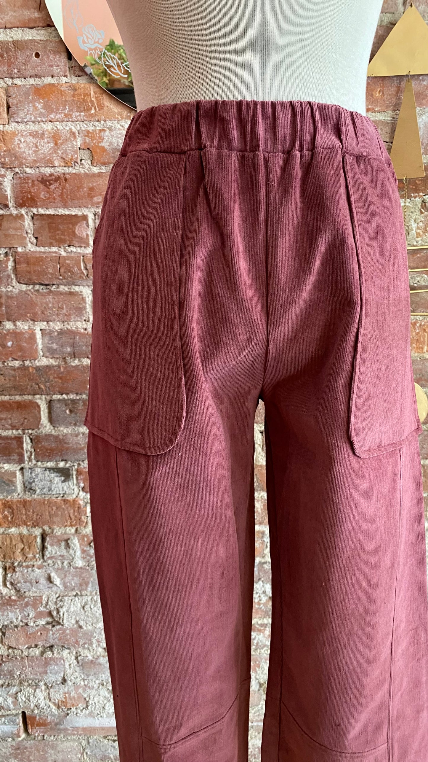 Florence Pant in Mulberry