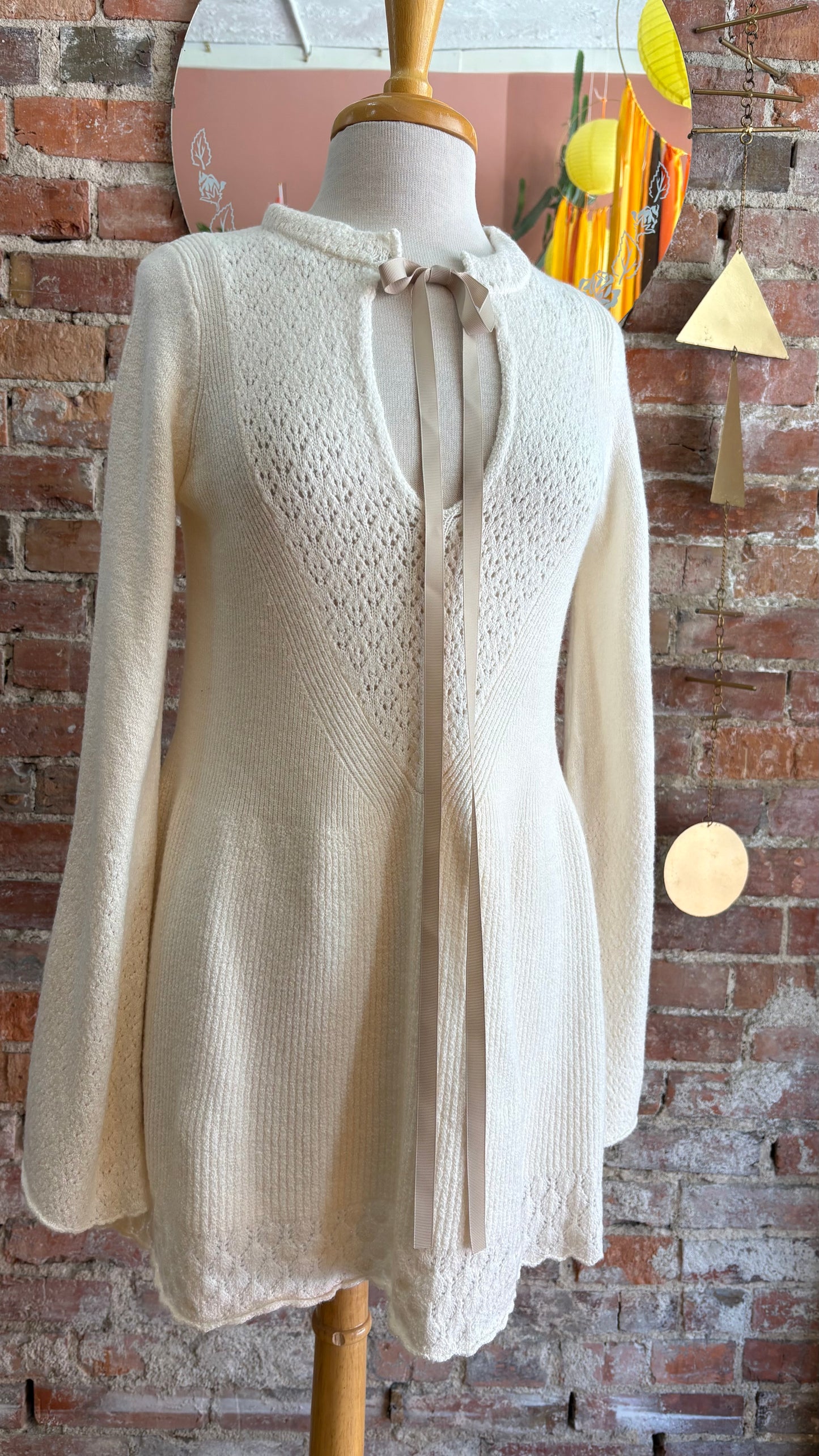 Bali Old Flame Sweater Mini Dress