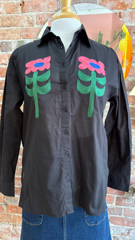 Neo Garden Flower Shirt