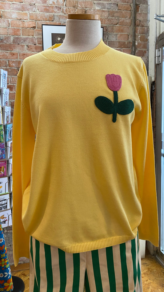 Tulip Jumper in yellow