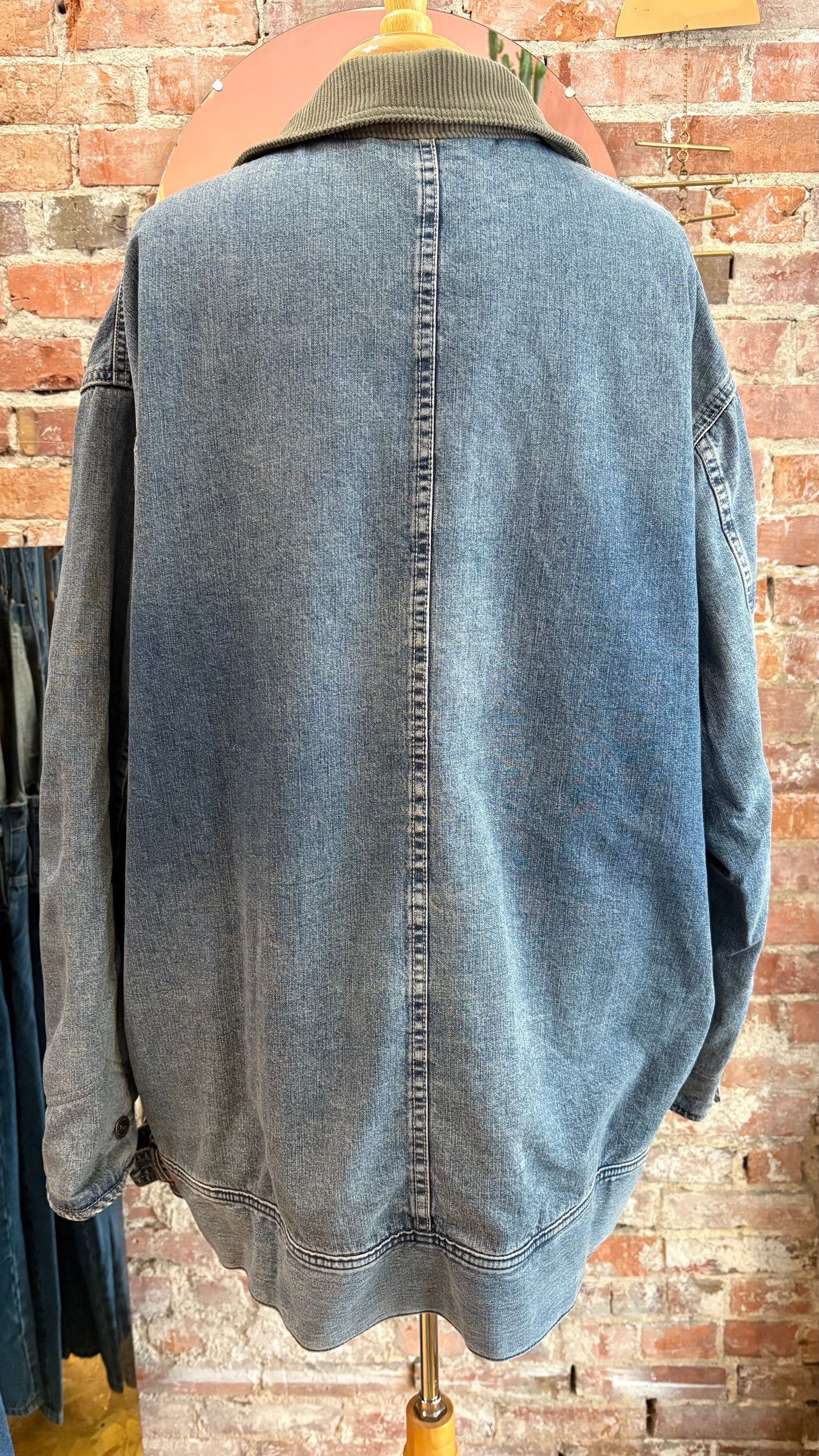Sweet Time Denim Barn Coat