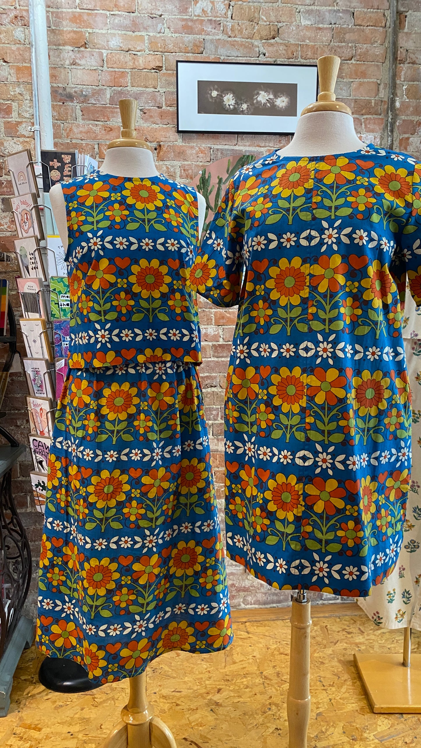 Muiticolor floral tank