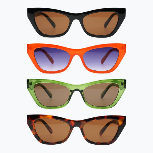 Spritz - Cat-Eye Sunglasses for Women in coral or green