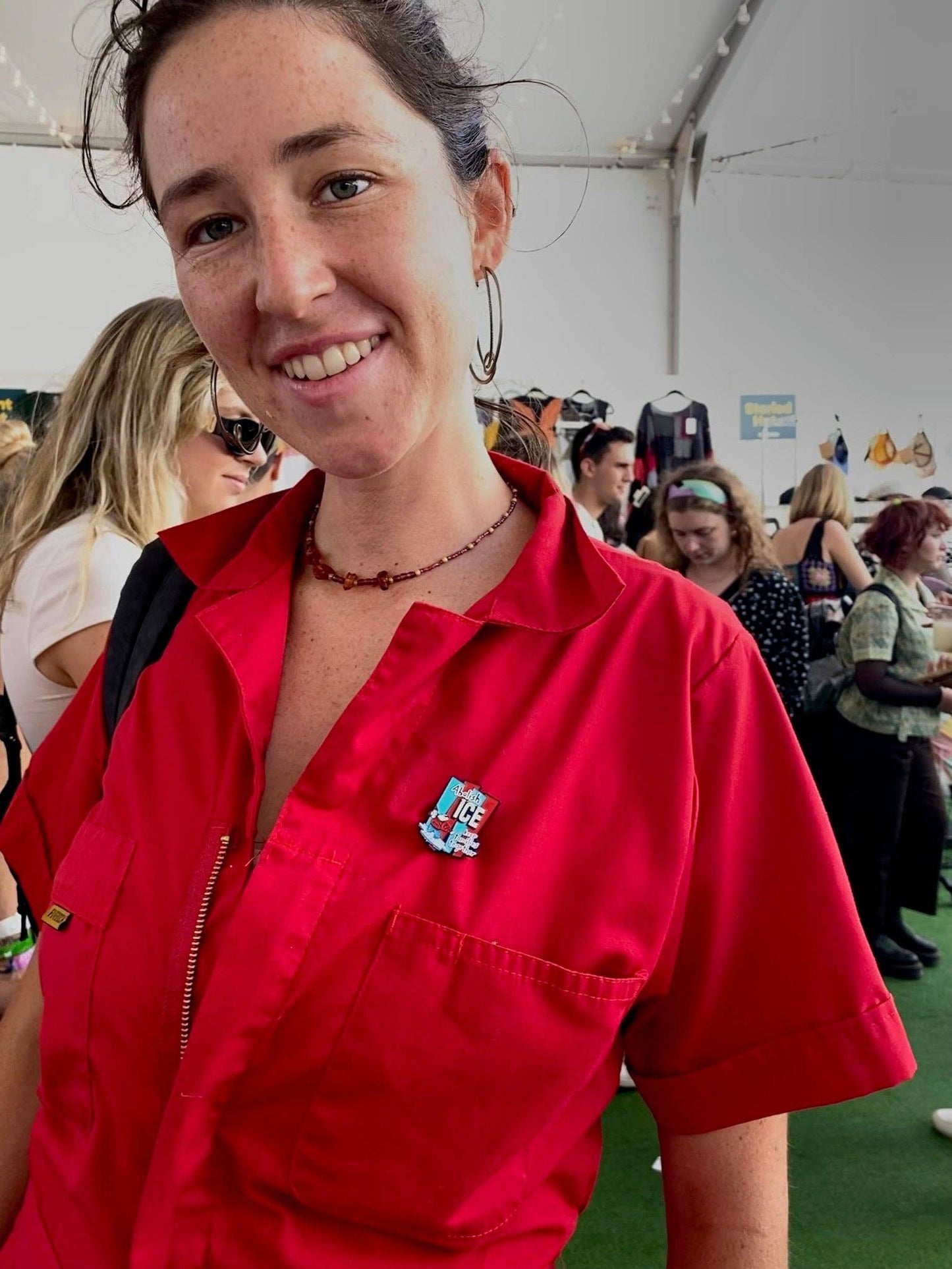 Abolish ICE Enamel Pin