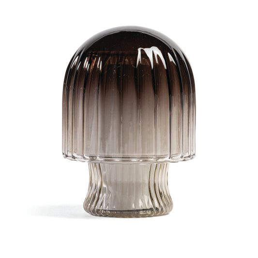 Hallo Iceland Ash Mushroom Cloche Candle
