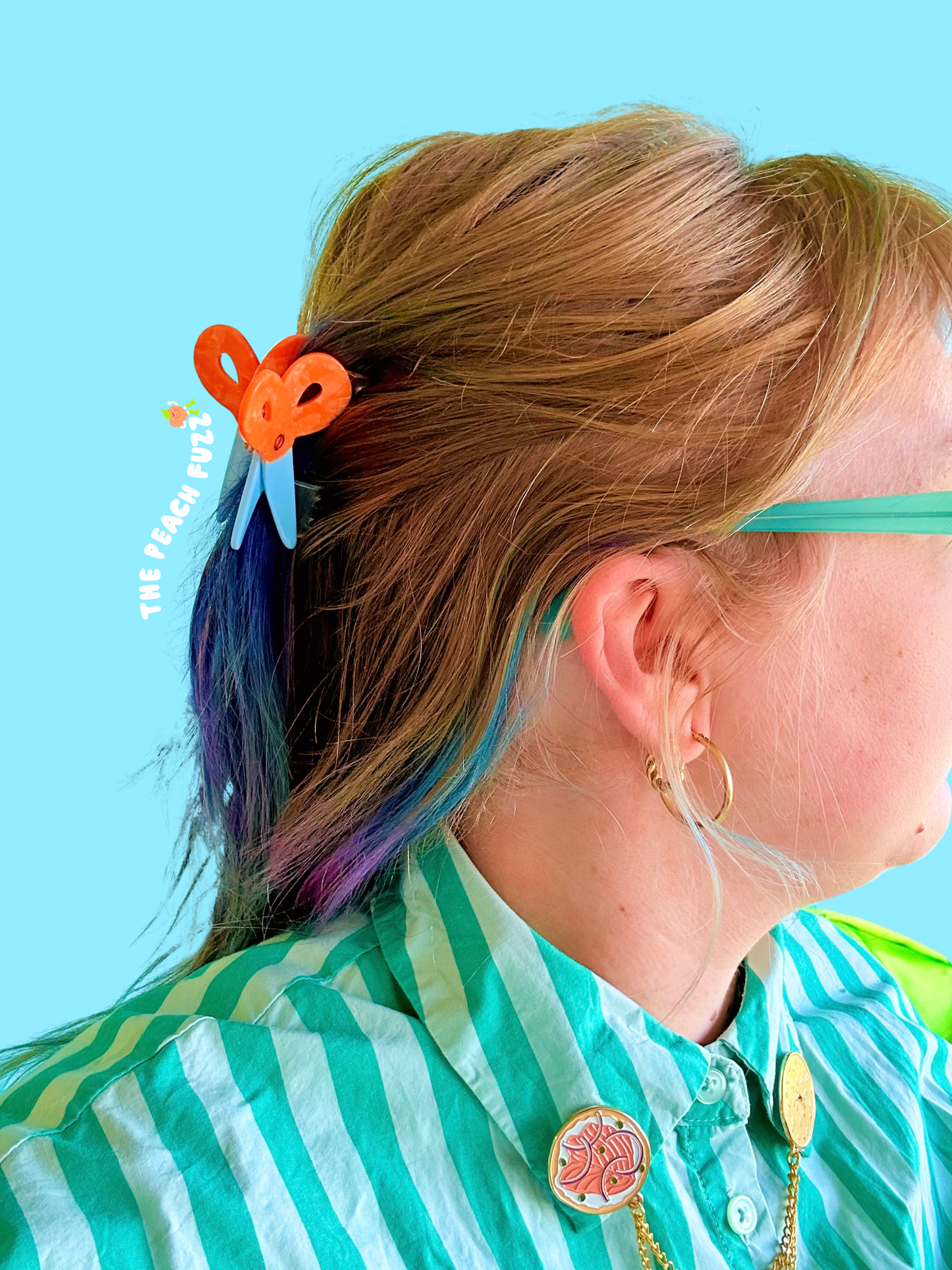 Mini Scissors Hair Claw