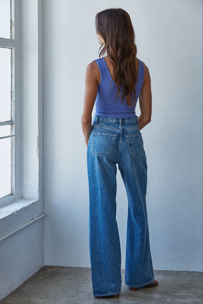 UV Neck Reversible Tank Top