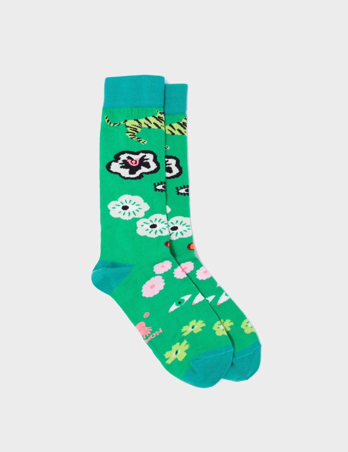 Green Socks - Floralia