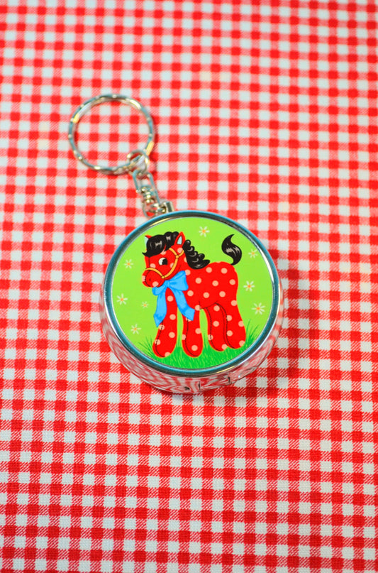 Pony Ash Tray Keychain