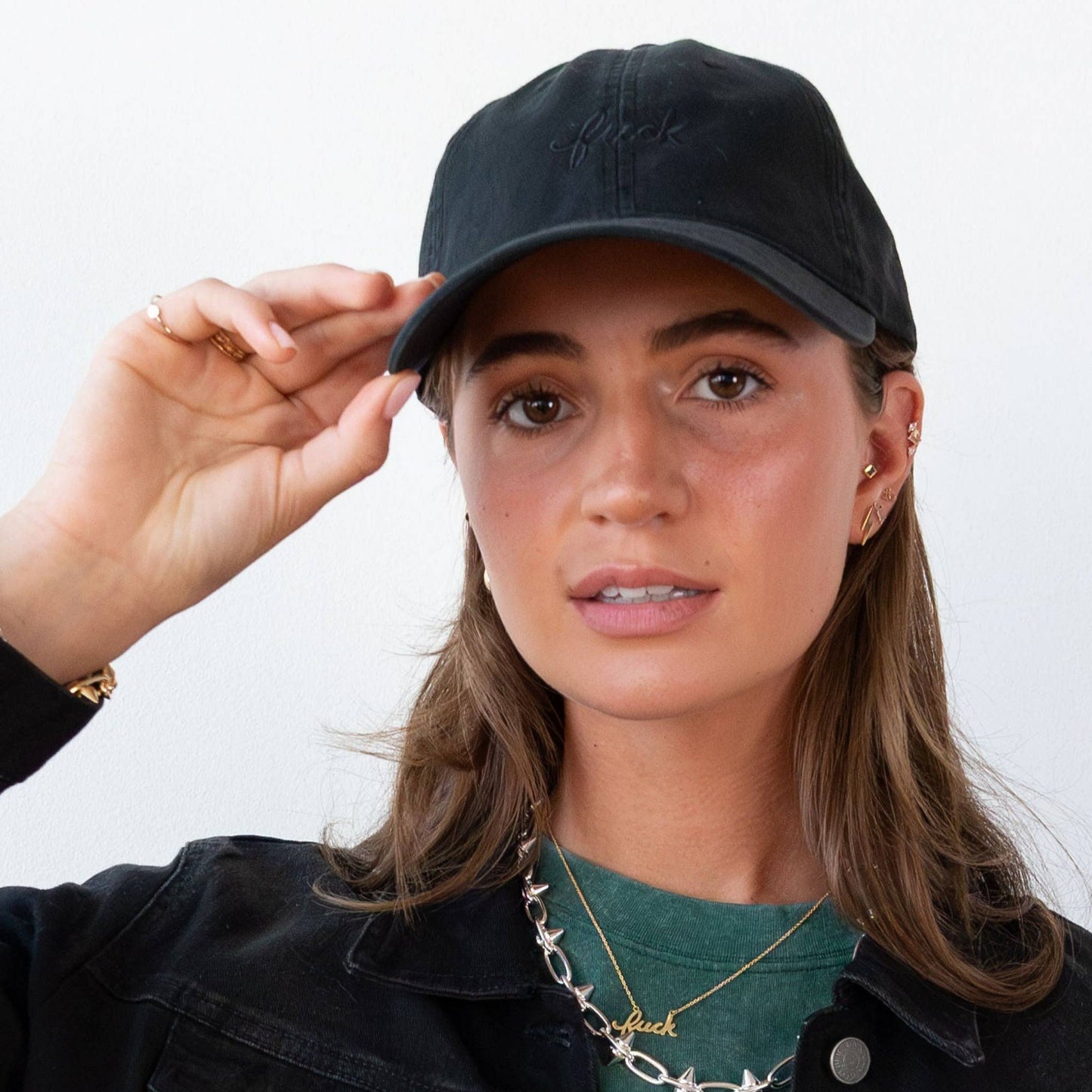Fuck Script 100% Cotton Baseball Hat