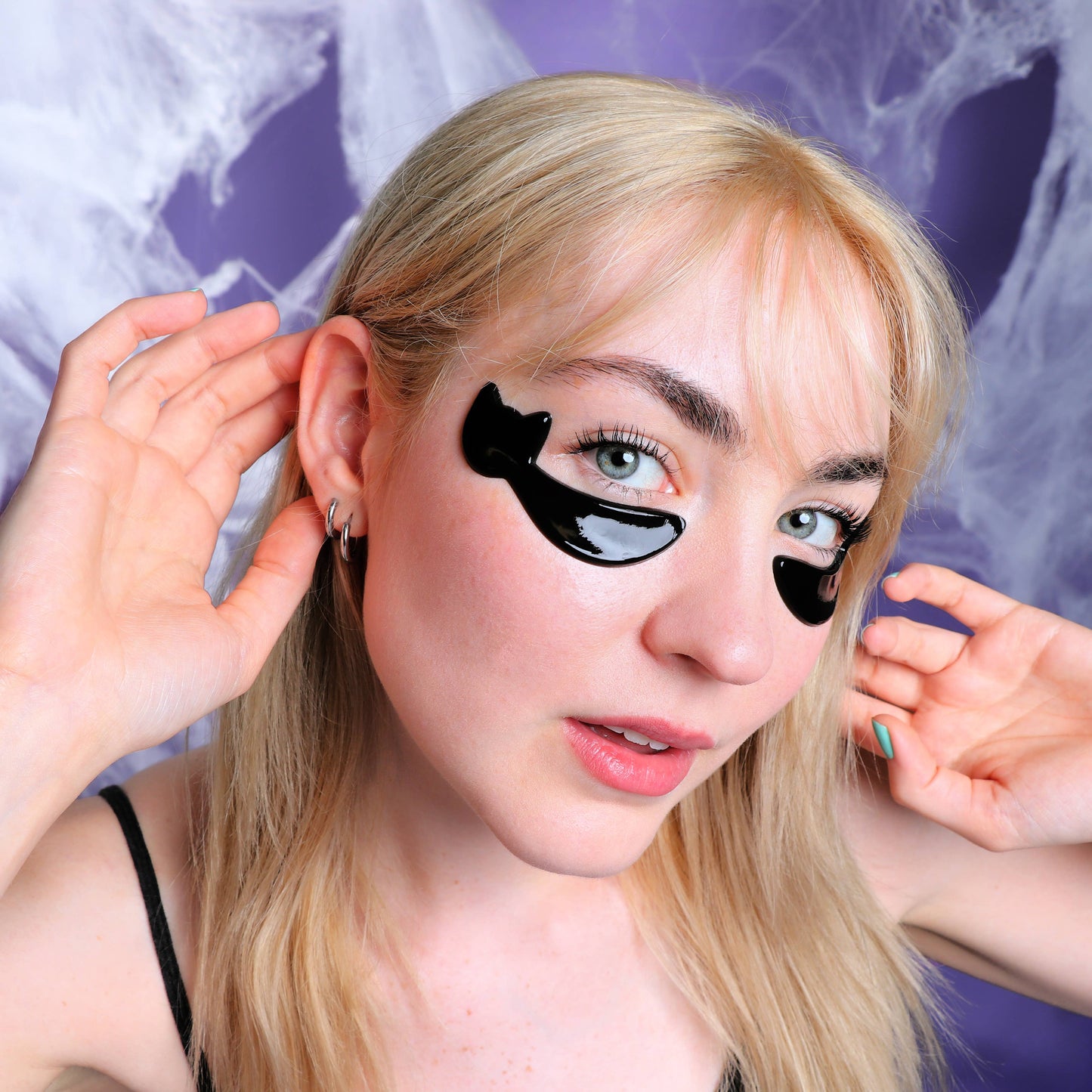 Halloween Cat Eye Smoothing Undereye Masks - 6 Pairs