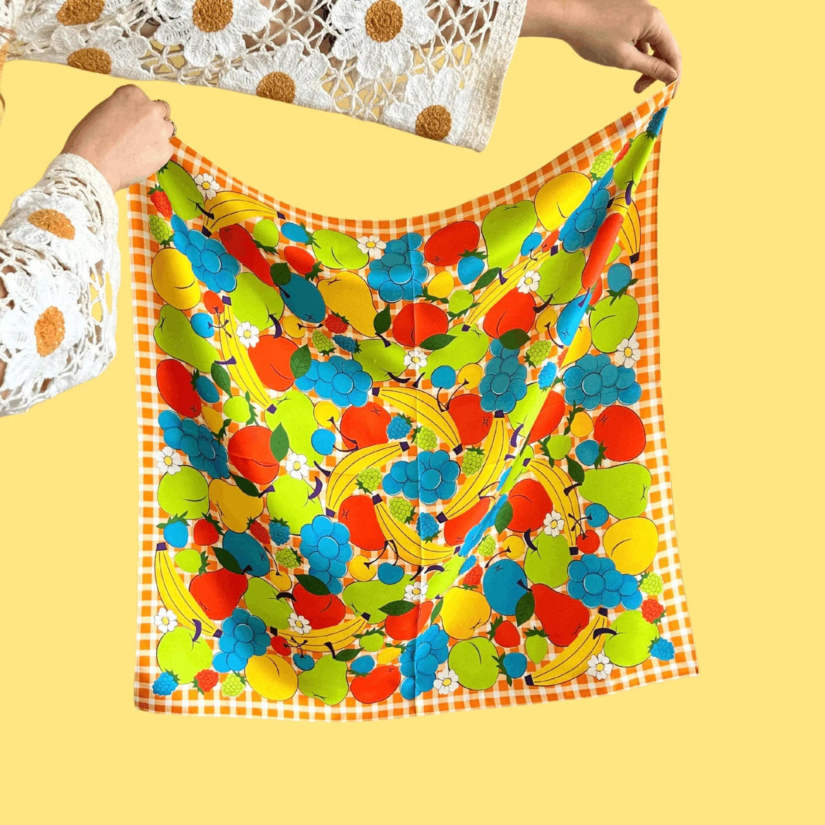 Fruit Silk Scarf