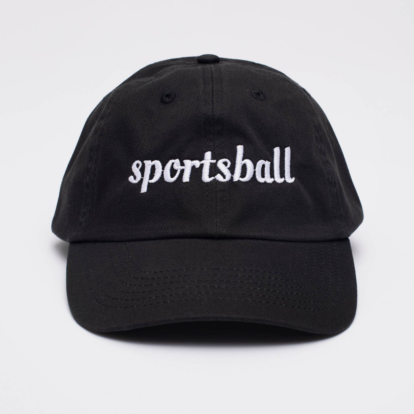 100% Cotton Sportsball Baseball Hat