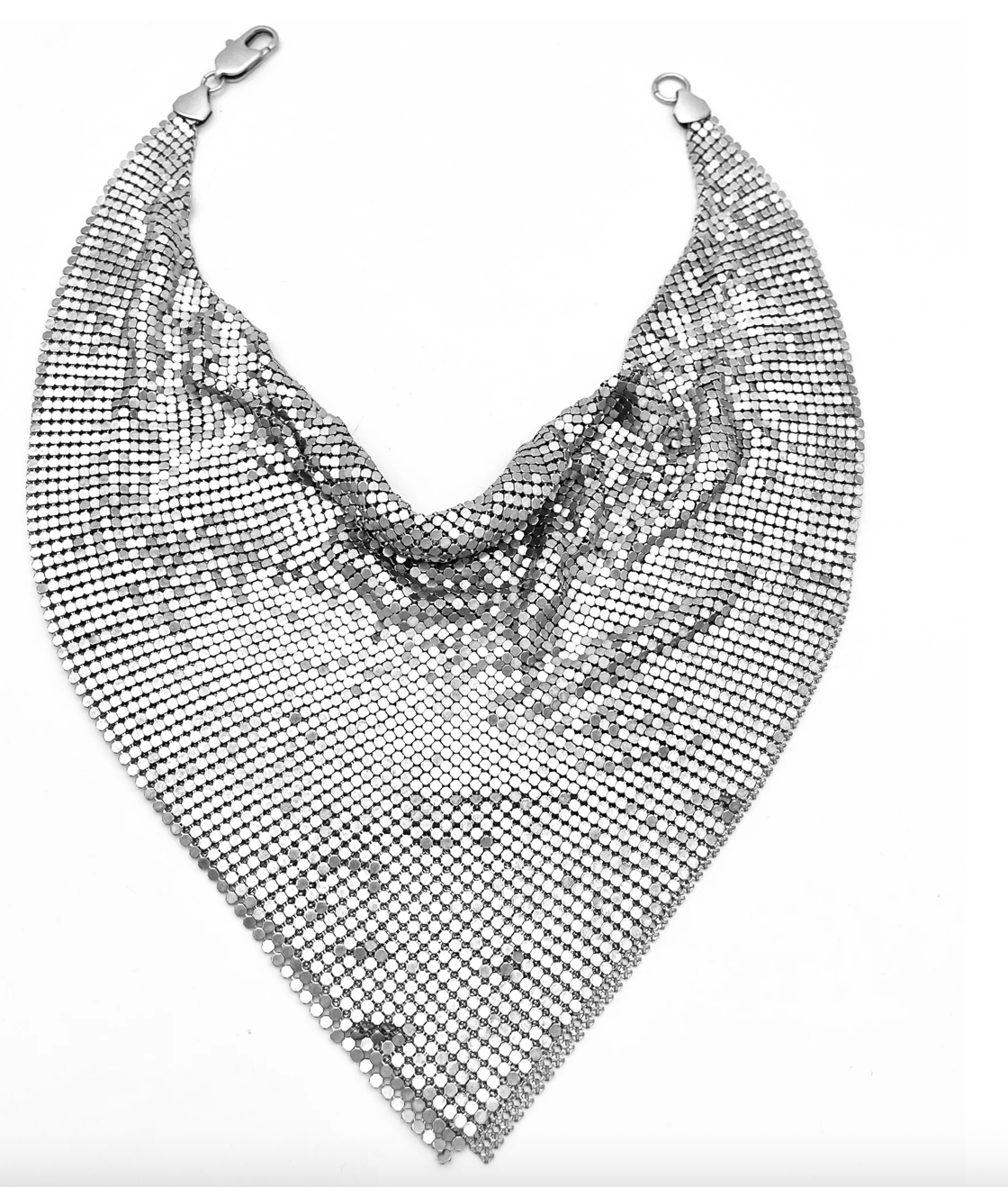 Chain Mail Bandana Scarf  Necklace- PVD Waterproof 