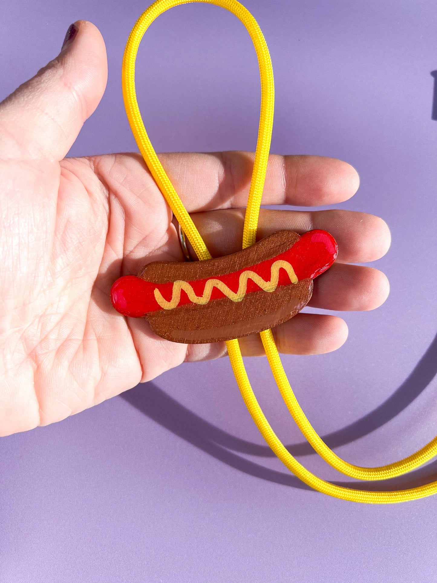 Hot Dog Bolo Tie - Fun Western Accessory
